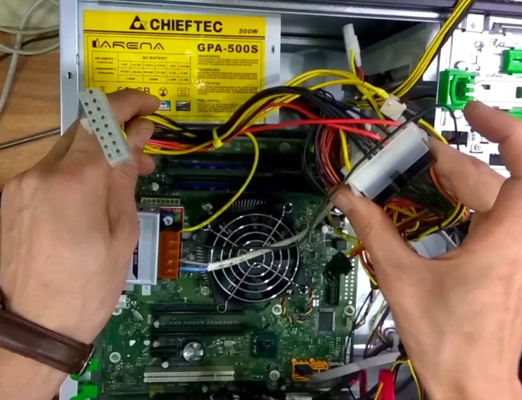 ремонт блока питания пк в Островцах